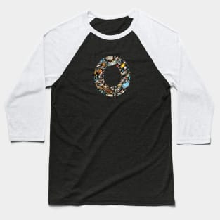 Monogram Letter O Baseball T-Shirt